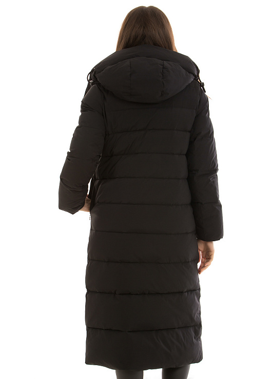TOWMY 2332 ЧЕРНЫЙ Пуховик женский TOWMY цвет Черный