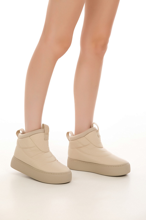 Дутики ТОФА цвет Бежевый