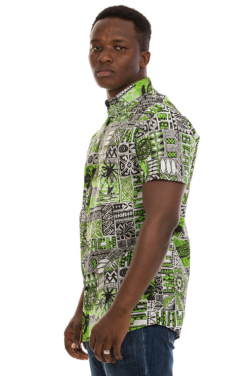 PREMMY/Dandy 50322 ЗЕЛЕН Рубашка мужская CHEERDUCK цвет Зеленый