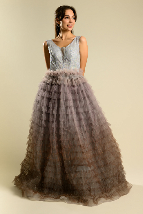 BELLABOA 1009 РОЗОВЫЙ Вечернее платье BELLABOA цвет Розовый