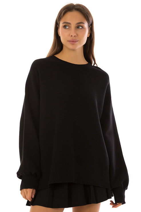 CHEERDUCK/11011 55009 ЧЕРНЫЙ Свитер женский CHEERDUCK цвет Черный