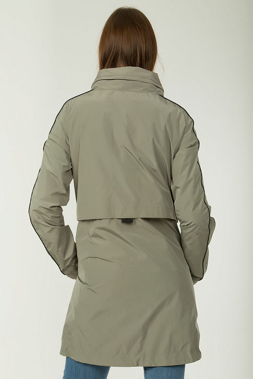 TOWMY 7039 ЗЕЛЕН. Ветровка женская TOWMY цвет Зеленый