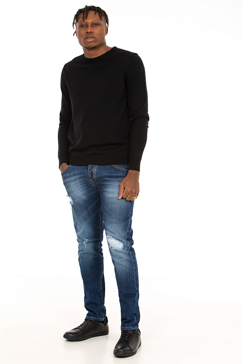 BALDININI MU01 NERO Джемпер мужской BALDININI цвет Черный