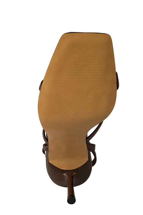 Босоножки на каблуке SERGIO MANCHOT цвет Коричневый