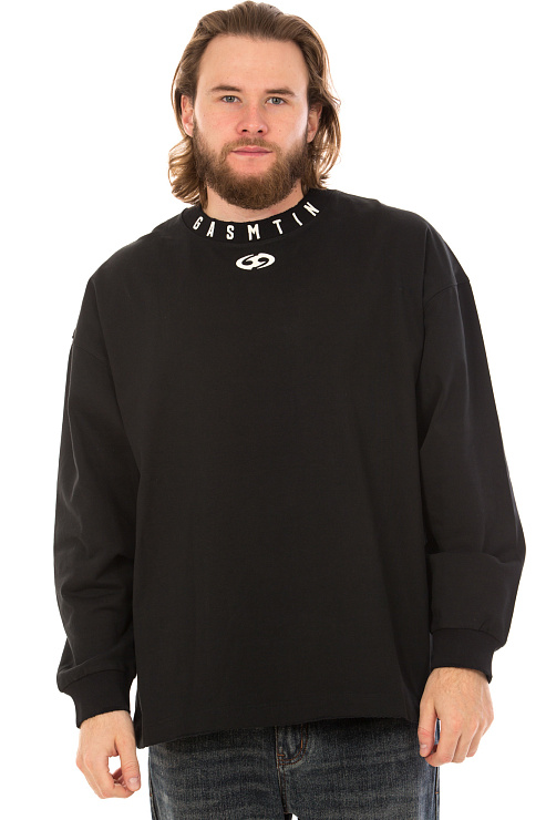 CHEERDUCK/4070 1109 ЧЕРНЫЙ Свитшот мужской CHEERDUCK цвет Черный