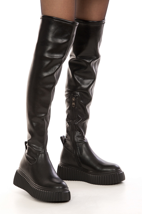 Ботфорты SERGIO MANCHOT цвет Черный