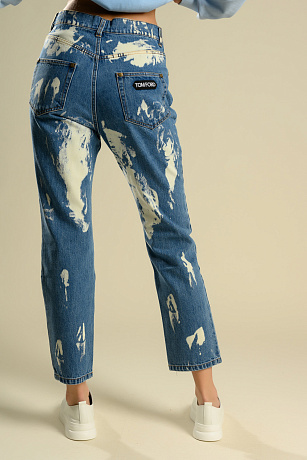 BELLABOA 111-163 СИНИЙ Джинсы женские BELLABOA цвет Синий