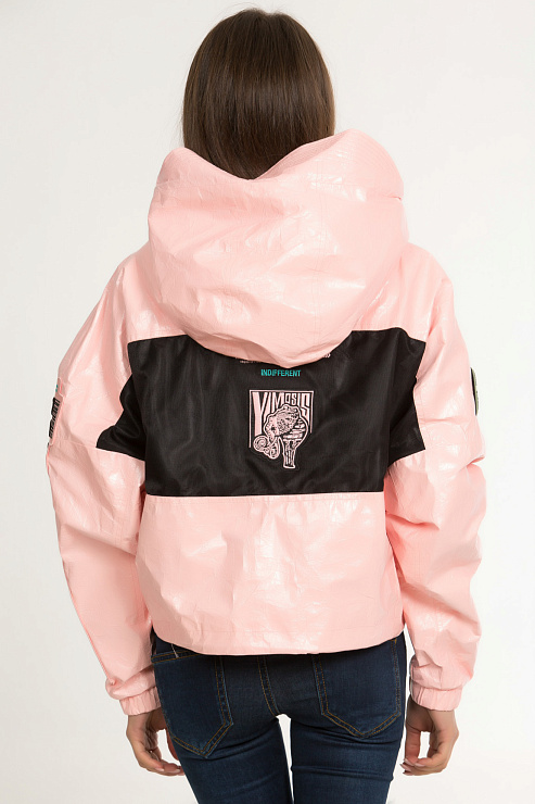 YIMOSIS 5311 РОЗОВ. Ветровка женская YIMOSIS цвет Розовый