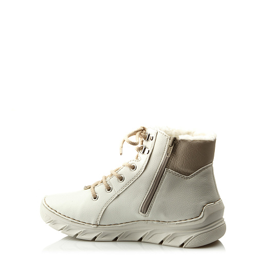 Ботинки RIEKER  цвет Белый