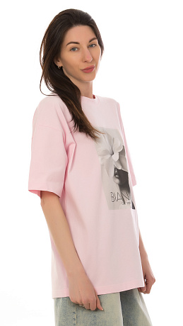 CHEERDUCK/1B10 682 РОЗОВЫЙ Футболка женская CHEERDUCK цвет Розовый