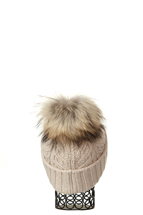 BALDININI 928303 BEIGE Шапка женская BALDININI цвет Бежевый