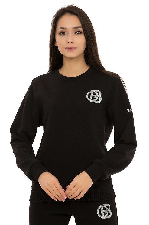 BALDININI FPD03 NERO Свитшот женский BALDININI цвет Черный