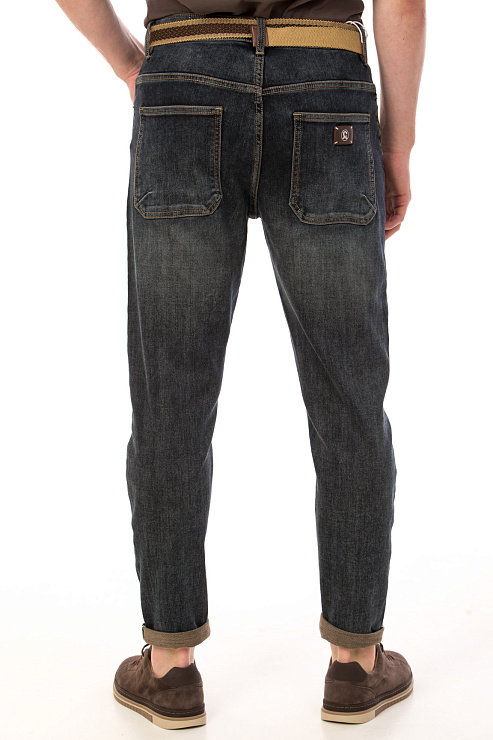 CHEERDUCK/4070 10990 СИНИЙ Джинсы мужские CHEERDUCK цвет Синий