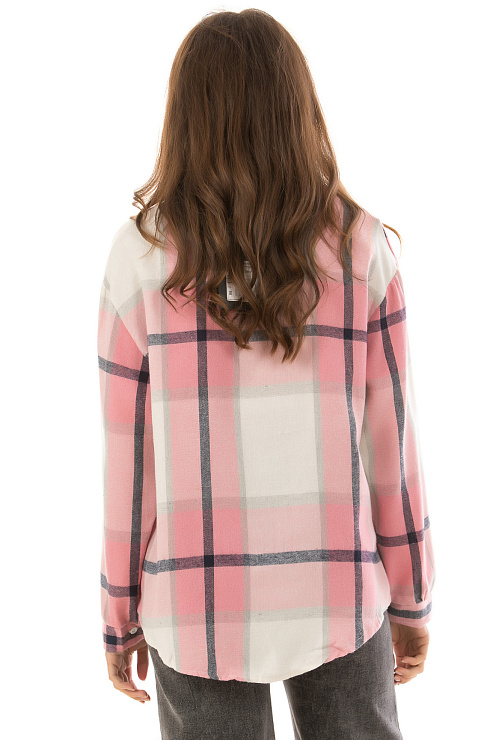 CHEERDUCK R-2008 РОЗОВЫЙ Рубашка женская CHEERDUCK цвет Розовый