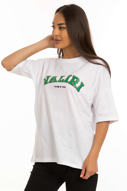 CHEERDUCK/FA 0012 БЕЛЫЙ Футболка женская CHEERDUCK цвет Белый