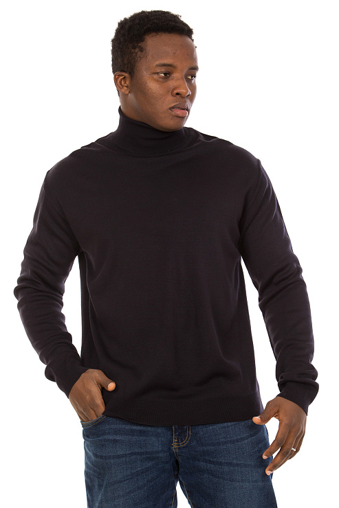 CHEERDUCK/BA 1939 ТЕМН.СИНИЙ Водолазка мужская CHEERDUCK цвет Синий