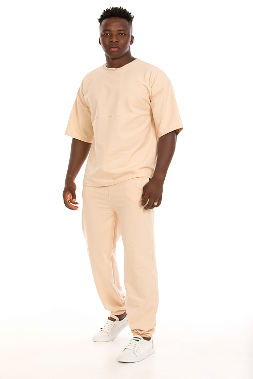 SAM SAM B166 БЕЖЕВЫЙ Костюм летний CHEERDUCK цвет Бежевый