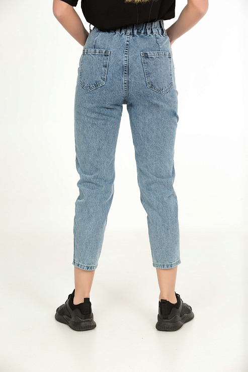 CHEER&DUCK/Sy 638 ГОЛУБ. Джинсы женские CHEERDUCK цвет Голубой