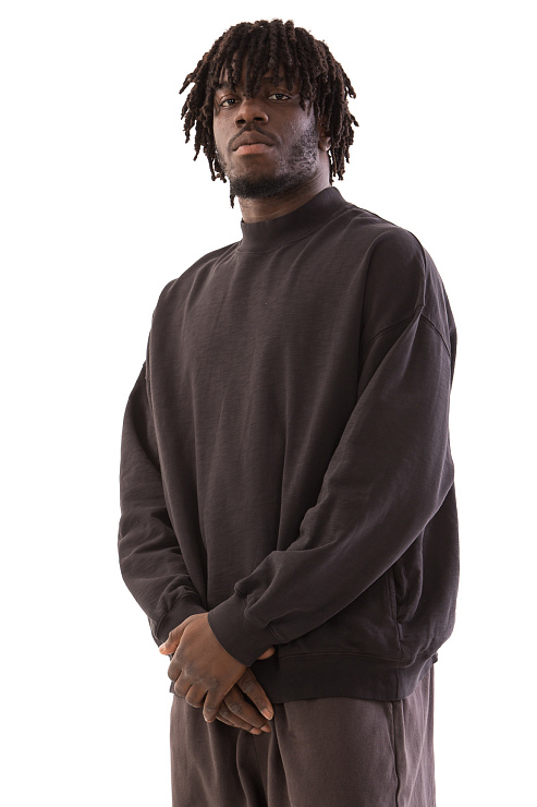 CHEERDUCK/4070 SW3207 ЧЕРНЫЙ Свитшот мужской CHEERDUCK цвет Черный