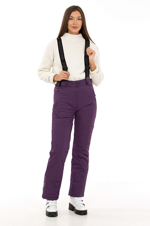 CHEER&DUCK/3055 62230 ФИОЛЕТ. Брюки горнолыжные женские CHEERDUCK цвет Фиолетовый