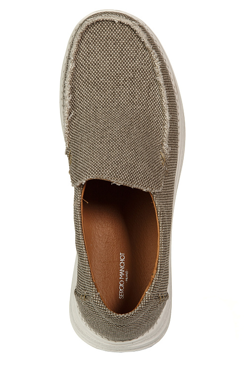 Мокасины SERGIO MANCHOT цвет Бежевый