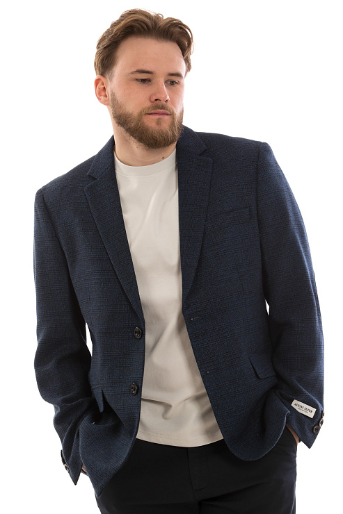 CHEERDUCK/2C87 9138-7 СИНИЙ Пиджак мужской CHEERDUCK цвет Синий