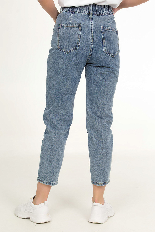 CHEER&DUCK/Sy 638 СИНИЙ Джинсы женские CHEERDUCK цвет Синий