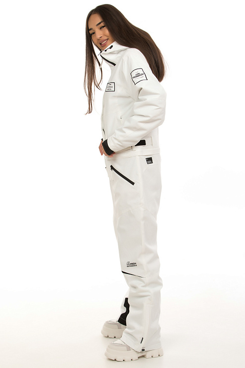High Experience 12511 БЕЛ. Комбинезон женский HIGH EXPERIENCE цвет Белый