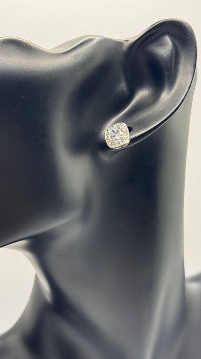 Серьги BELLABOA цвет Серебристый