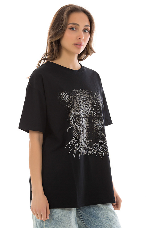 Футболка CHEERDUCK цвет Черный