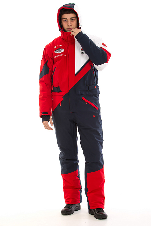 High Experience 1181 СИН. КРАСН. Комбинезон мужской HIGH EXPERIENCE цвет Белый