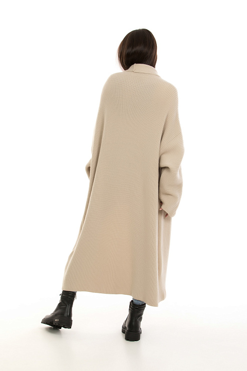 CHEER&DUCK/2C122 8813 БЕЖ. Кардиган женский CHEERDUCK цвет Бежевый