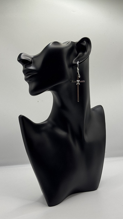 Серьги BELLABOA цвет Серебристый