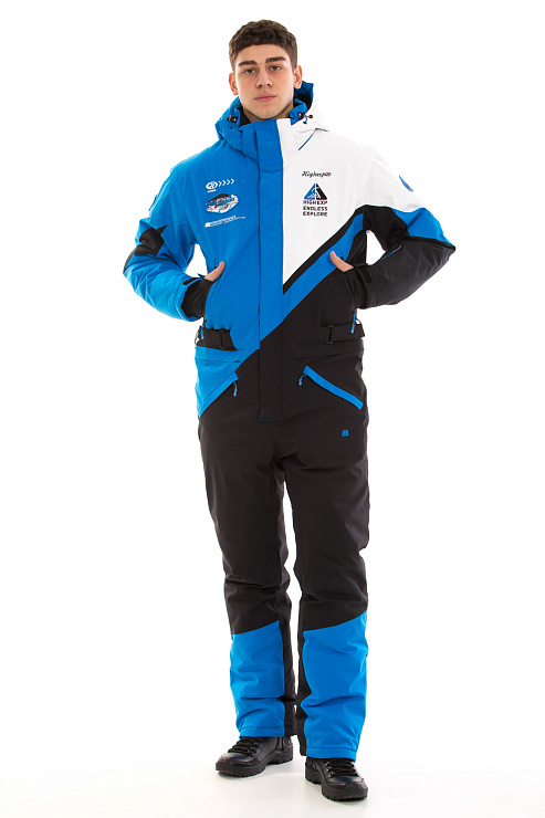 High Experience 1181 ЧЕРН. СИН. Комбинезон мужской HIGH EXPERIENCE цвет Белый