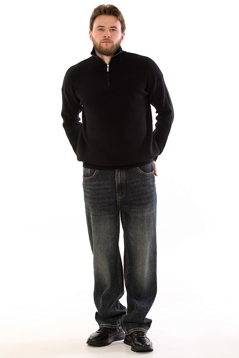 CHEERDUCK/4070 8501 ЧЕРНЫЙ Кофта мужская CHEERDUCK цвет Черный