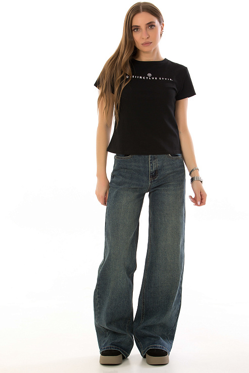 Fashion 2624 СИНИЙ Джинсы женские FASHION цвет Синий