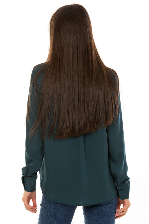 CHEERDUCK/2C19 930 ЗЕЛЕНЫЙ Блуза женская CHEERDUCK цвет Зеленый