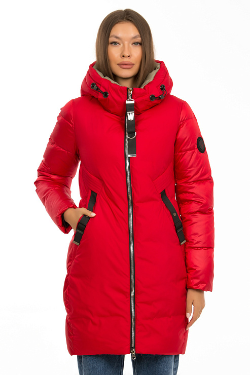 GRACE 3050 КРАСН. Пуховик женский GRACE цвет Красный