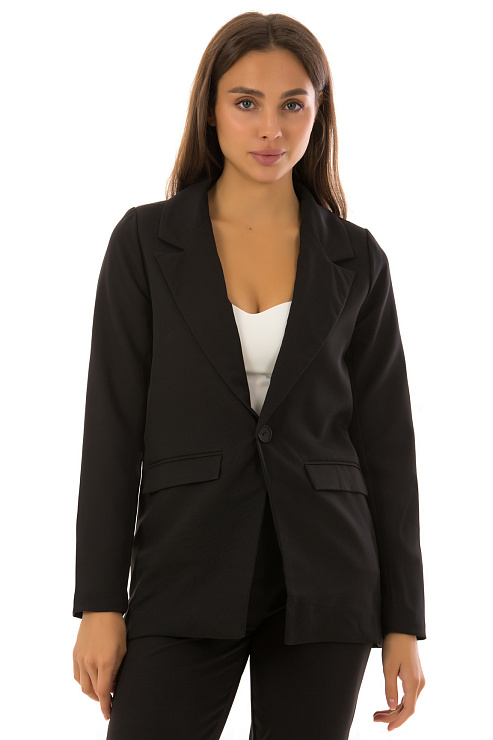 CHEERDUCK/HB 019 ЧЕРНЫЙ Пиджак женский CHEERDUCK цвет Черный