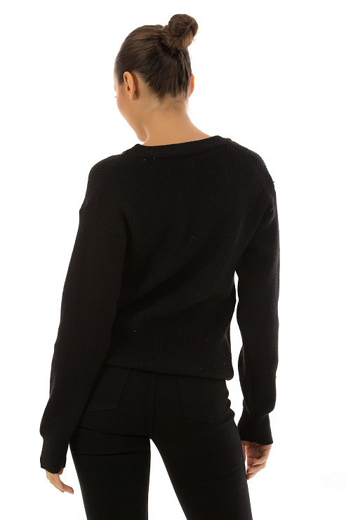 CHEERDUCK/FAH S956 ЧЕРНЫЙ Свитер женский CHEERDUCK цвет Черный