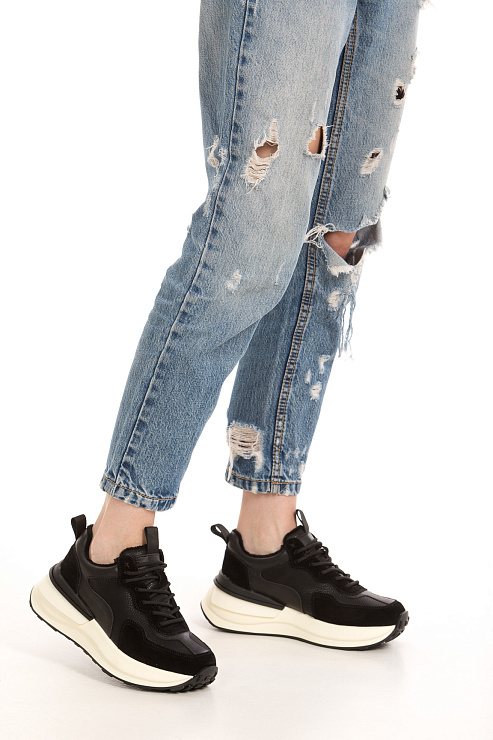 Кроссовки SERGIO MANCHOT цвет Черный