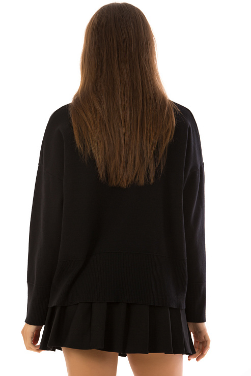 CHEERDUCK/11011 55001 ЧЕРНЫЙ Свитер женский CHEERDUCK цвет Черный