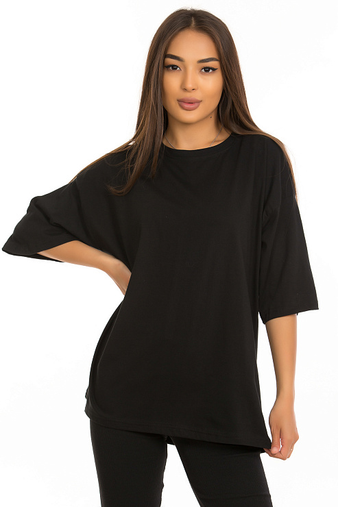 CHEERDUCK/FA 0016 ЧЕРНЫЙ Футболка женская CHEERDUCK цвет Черный