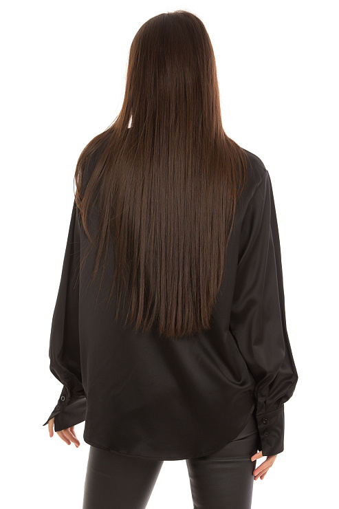 CHEERDUCK/2C19 2585 ЧЕРНЫЙ Блуза женская CHEERDUCK цвет Черный