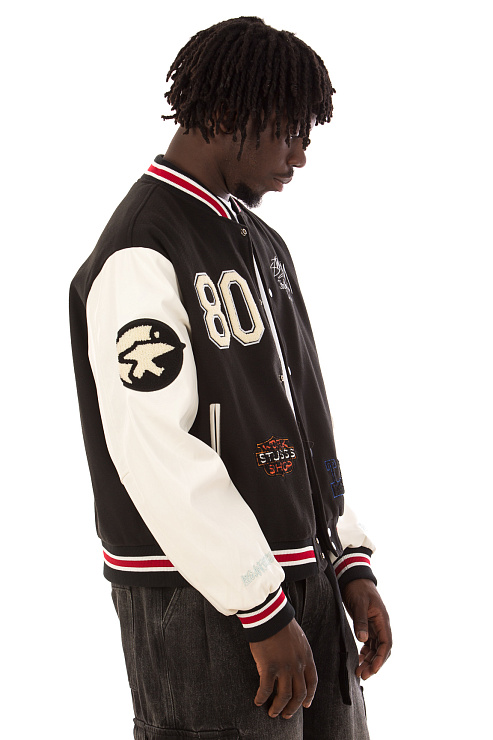 CHEERDUCK/GuaZ 99010 ЧЕРНЫЙ Бомбер мужской CHEERDUCK цвет Черный