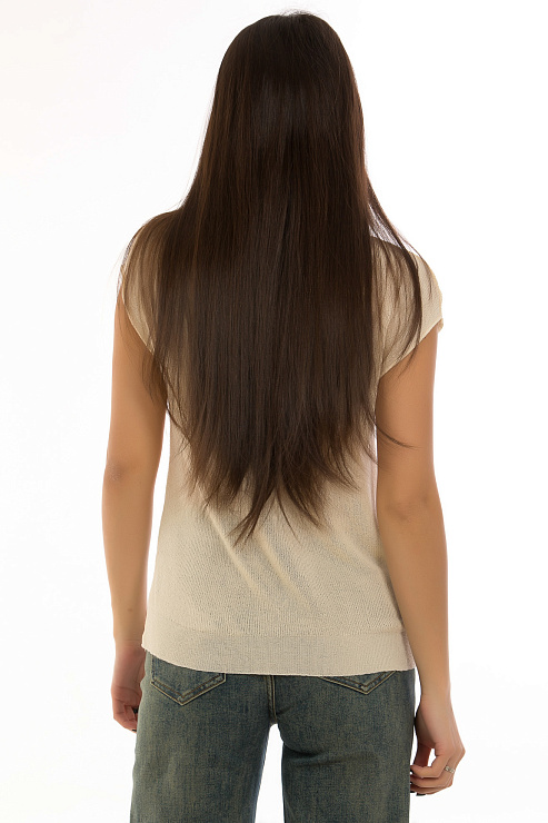 CHEERDUCK/2C19 3267 БЕЖЕВЫЙ Кофта женская CHEERDUCK цвет Молочный