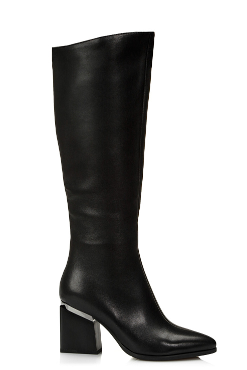 Сапоги на каблуке SERGIO MANCHOT цвет Черный