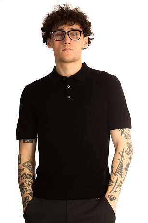 CHEERDUCK/4070 jFW 13 ЧЕРНЫЙ Поло мужское CHEERDUCK цвет Черный