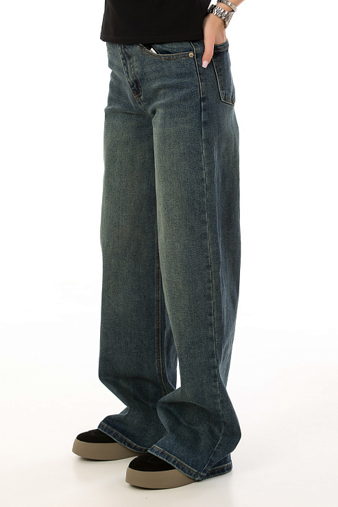 Fashion 2624 СИНИЙ Джинсы женские FASHION цвет Синий