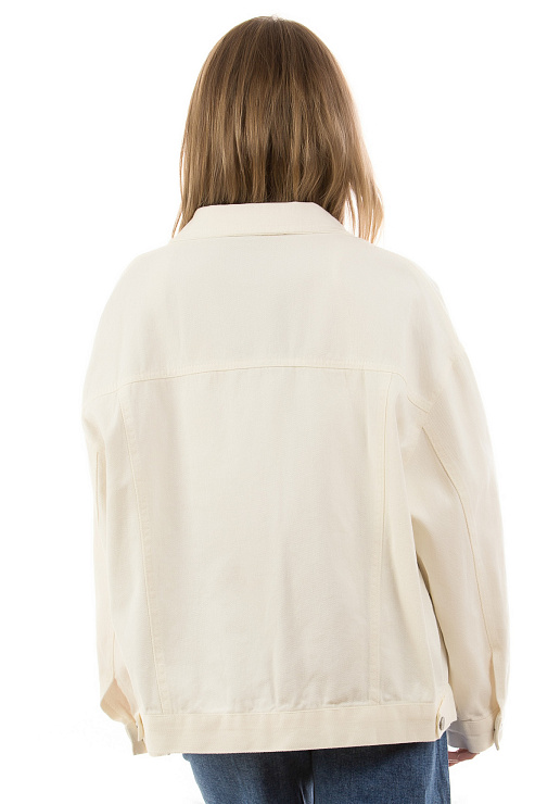 CHEERDUCK/2025 K1352 БЕЛЫЙ Куртка женская CHEERDUCK цвет Белый